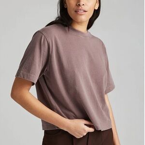 Richer Poorer Relaxed Crop Tee
